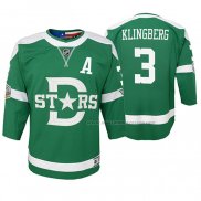Maillot Hockey Enfant Dallas Stars John Klingberg Replica Joueur 2020 Winter Classic Vert