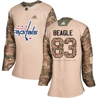 Maillot Hockey Femme Washington Capitals Jay Beagle Authentique 2017 Veterans Day Camouflage