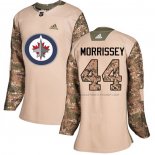 Maillot Hockey Femme Winnipeg Jets Josh Morrissey Authentique 2017 Veterans Day Camouflage
