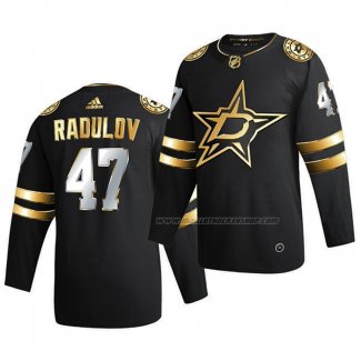Maillot Hockey Golden Edition Dallas Stars Alexander Radulov Limited Authentique 2020-21 Noir