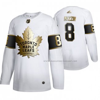 Maillot Hockey Golden Edition Toronto Maple Leafs Jake Muzzin Limited Blanc