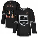 Maillot Hockey Los Angeles Kings Nick Shore 2020 USA Flag Noir