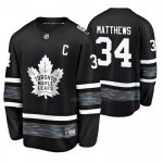 Maillot Hockey 2019 All Star Toronto Maple Leafs Auston Matthews Noir