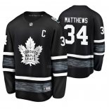 Maillot Hockey 2019 All Star Toronto Maple Leafs Auston Matthews Noir