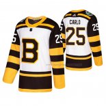 Maillot Hockey Boston Bruins Brandon Carlo 2019 Winter Classic Blanc