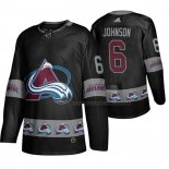 Maillot Hockey Colorado Avalanche Erik Johnson Breakaway Noir