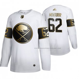 Maillot Hockey Golden Edition Buffalo Sabres Brandon Montour Authentique Blanc