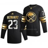 Maillot Hockey Golden Edition Buffalo Sabres Sam Reinhart Limited Authentique 2020-21 Noir