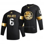 Maillot Hockey Golden Edition New York Islanders Ryan Pulock Limited Authentique 2020-21 Noir