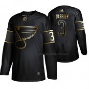 Maillot Hockey Golden Edition St. Louis Blues Oskar Sundqvist Authentique Noir