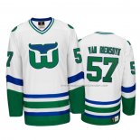Maillot Hockey Hartford Whalers Trevor Van Riemsdyk Heritage Throwback Blanc