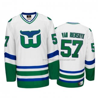 Maillot Hockey Hartford Whalers Trevor Van Riemsdyk Heritage Throwback Blanc