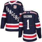 Maillot Hockey New York Rangers Eddie Giacomin 2018 Winter Classic Bleu