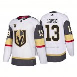 Maillot Hockey Vegas Golden Knights Brendan Leipsic Exterieur 2018 Authentique Joueur Blanc