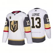Maillot Hockey Vegas Golden Knights Brendan Leipsic Exterieur 2018 Authentique Joueur Blanc