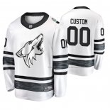 Maillot Hockey 2019 All Star Arizona Coyotes Personnalise Blanc
