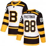 Maillot Hockey Boston Bruins David Pastrnak Authentique 2019 Winter Classic Blanc