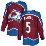 Maillot Hockey Colorado Avalanche Ramage Domicile Authentique Rouge