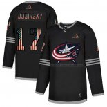 Maillot Hockey Columbus Blue Jackets Brandon Dubinsky 2020 USA Flag Noir