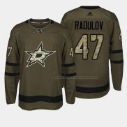 Maillot Hockey Dallas Stars Alexander Radulov 2018 Salute To Service Vert Militar