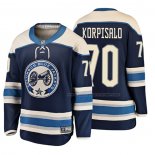 Maillot Hockey Enfant Columbus Blue Jackets Joonas Korpisalo 2019 Alterner Breakaway Bleu