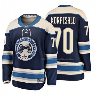 Maillot Hockey Enfant Columbus Blue Jackets Joonas Korpisalo 2019 Alterner Breakaway Bleu