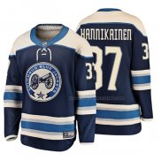 Maillot Hockey Enfant Columbus Blue Jackets Markus Hannikainen 2019 Alterner Breakaway Bleu