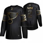 Maillot Hockey Golden Edition St. Louis Blues Vince Dunn Authentique Noir