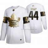 Maillot Hockey Golden Edition Toronto Maple Leafs Morgan Rielly Limited Blanc