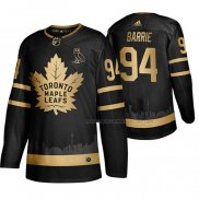 Maillot Hockey Golden Edition Toronto Maple Leafs X Ovo Tyson Barrie Limited Noir