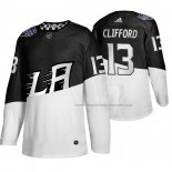 Maillot Hockey Los Angeles Kings Kyle Clifford 2020 Stadium Series Blanc Noir