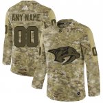 Maillot Hockey Nashville Predators 2019 Salute To Service Personnalise Camouflage