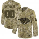 Maillot Hockey Nashville Predators 2019 Salute To Service Personnalise Camouflage
