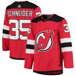 Maillot Hockey New Jersey Devils Cory Schneider Domicile Authentique Rouge
