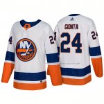 Maillot Hockey New York Islanders Stephen Gionta New Outfitted 2018 Blanc