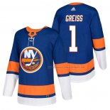 Maillot Hockey New York Islanders Thomas Greiss Authentique Domicile 2018 Bleu