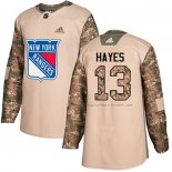 Maillot Hockey New York Rangers Kevin Hayes Authentique 2017 Veterans Day Camouflage