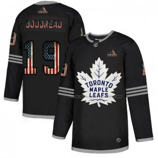 Maillot Hockey Toronto Maple Leafs Bruce Boudreau 2020 USA Flag Noir