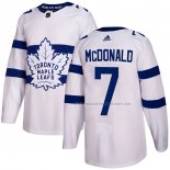 Maillot Hockey Toronto Maple Leafs Lanny Mcdonald Authentique 2018 Stadium Series Blanc