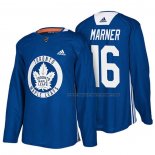 Maillot Hockey Toronto Maple Leafs Mitchell Marner New Season Practice Bleu