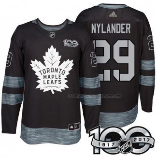 Maillot Hockey Toronto Maple Leafs William Nylander 1917-2017 100th Anniversaire Noir