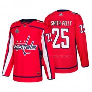 Maillot Hockey Washington Capitals Devante Smith Pelly Bound Patch Stanley Cup Final Rouge