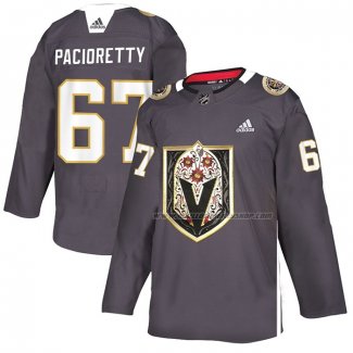 Maillot Vegas Golden Knights Max Pacioretty Dia de Los Muertos Gris