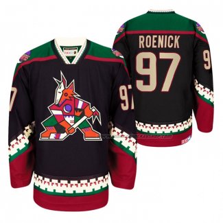 Maillot Hockey Arizona Coyotes Jeremy Roenick Phoenix Heritage Vintage Noir