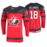 Maillot Hockey Canada Ty Dellandrea 2020 Iihf World Junior Championship Rouge