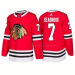 Maillot Hockey Chicago Blackhawks Brent Seabrook Domicile 2018 Rouge