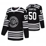 Maillot Hockey Chicago Blackhawks Corey Crawford 2019 Winter Classic Noir