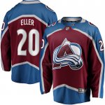 Maillot Hockey Colorado Avalanche Lars Eller Domicile Breakaway Rouge