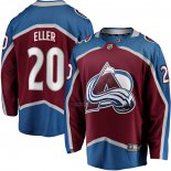 Maillot Hockey Colorado Avalanche Lars Eller Domicile Breakaway Rouge