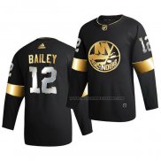 Maillot Hockey Golden Edition New York Islanders Josh Bailey Limited Authentique 2020-21 Noir